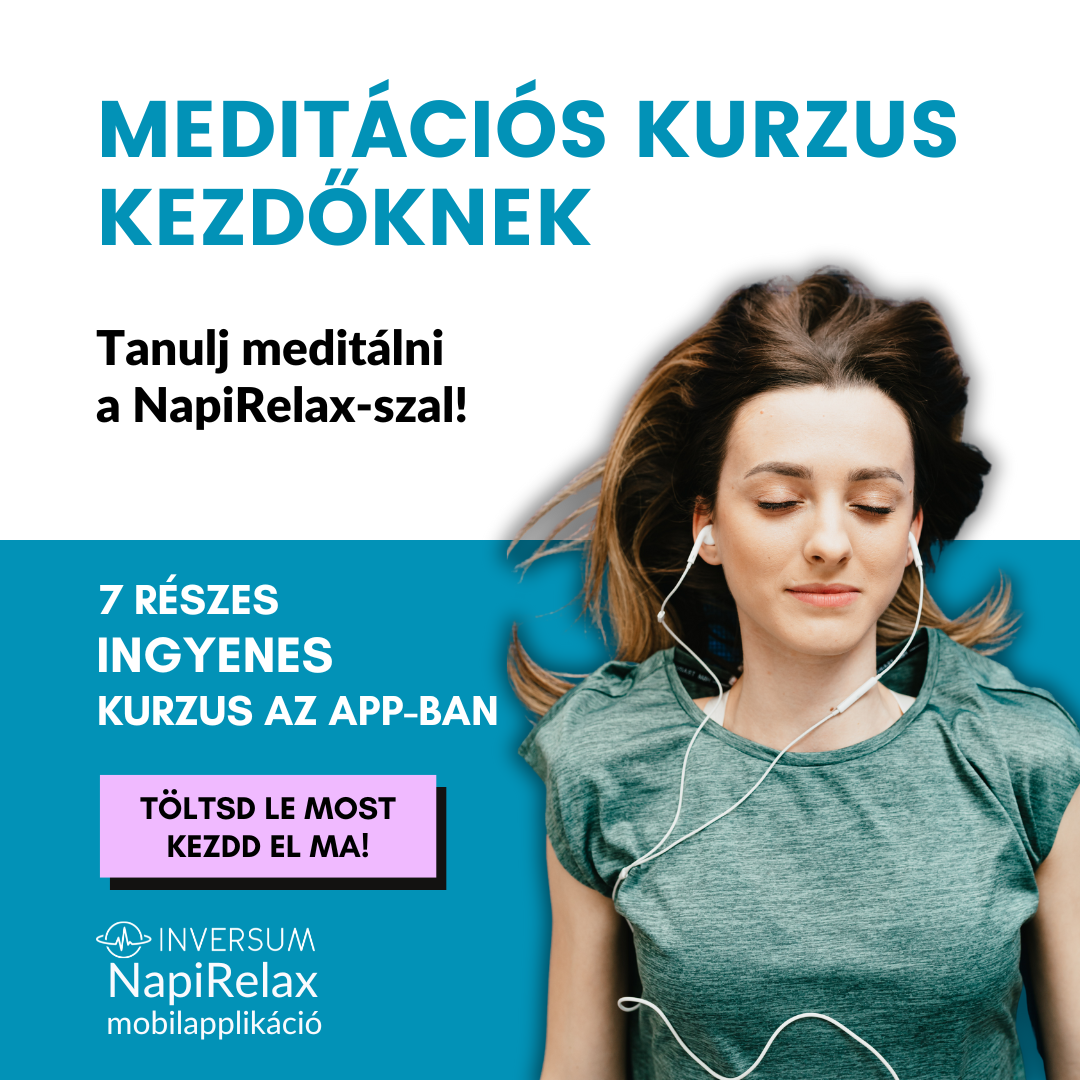 7 részes, ingyenes meditációs kurzus az app-ban