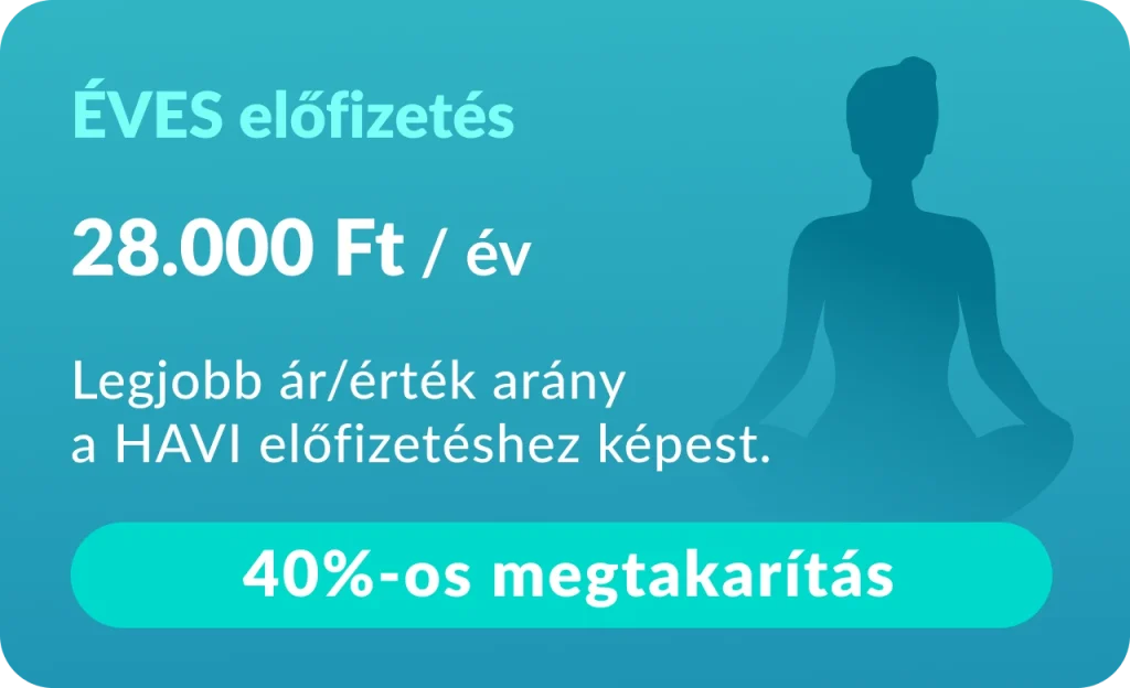 éves kártya standard